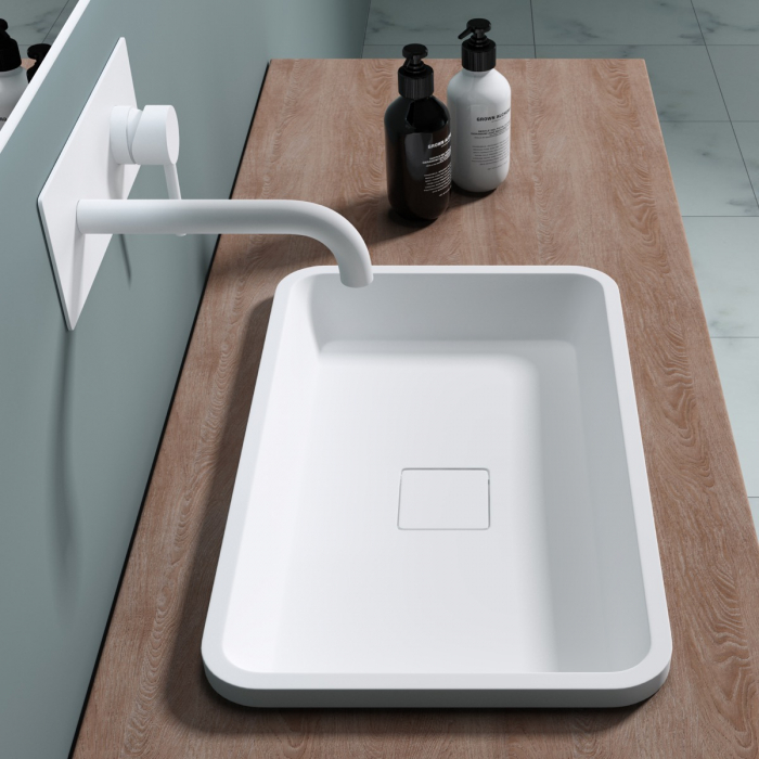 Lavoar Astra 104, alb sau negru, 53 sau 60 cm, montaj incorporat, compozit [8]