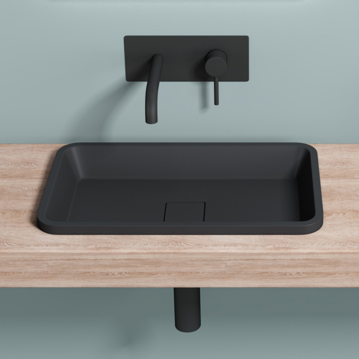 Lavoar Astra 104, alb sau negru, 53 sau 60 cm, montaj incorporat, compozit [4]