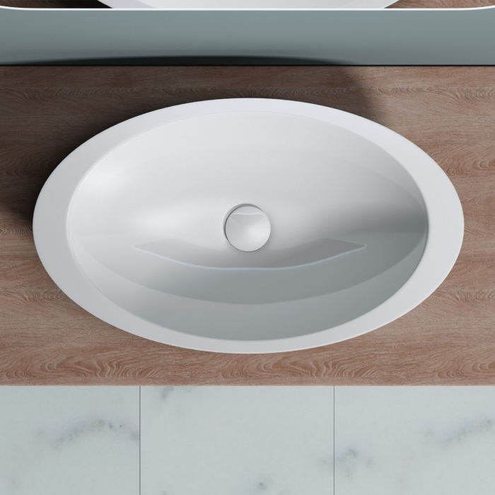 Lavoar Astra 802, alb sau negru, 59 cm, montaj pe blat, compozit [5]