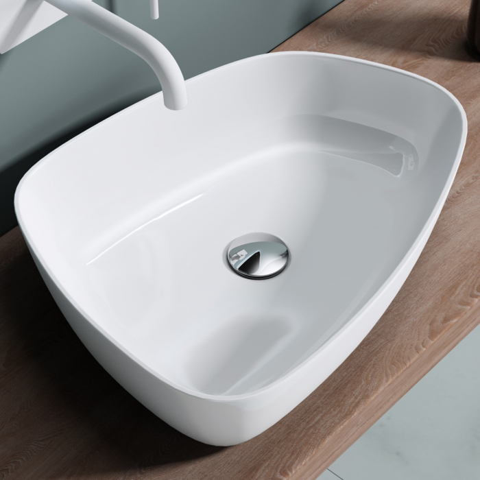 Lavoar Astra 806, alb sau negru, 50 cm, montaj pe blat, compozit [2]