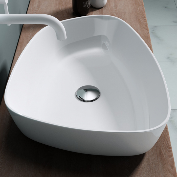 Lavoar Astra 806, alb sau negru, 50 cm, montaj pe blat, compozit [7]