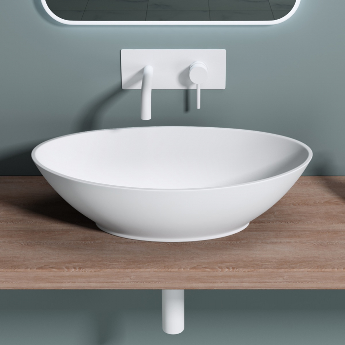 Lavoar Astra 807, alb sau negru, 62 cm, montaj pe blat, compozit [9]