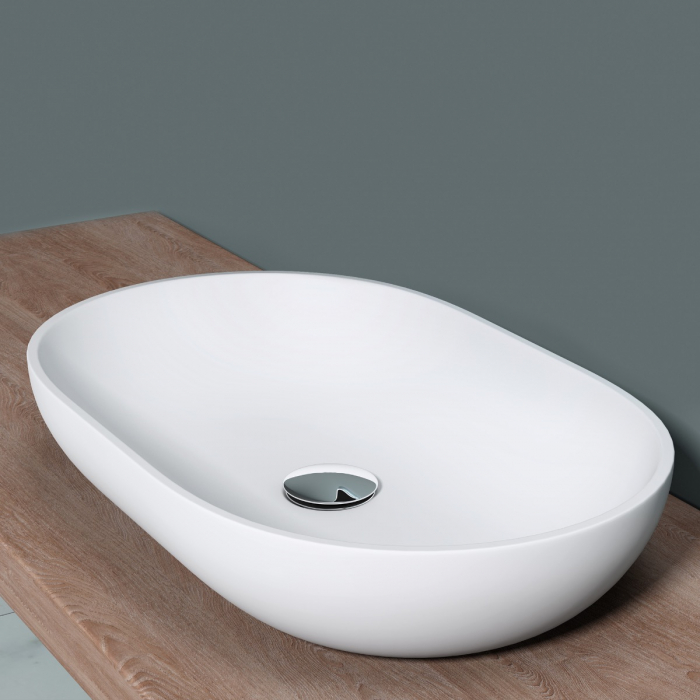 Lavoar Astra 808, alb sau negru, 54 cm, montaj pe blat, compozit [4]