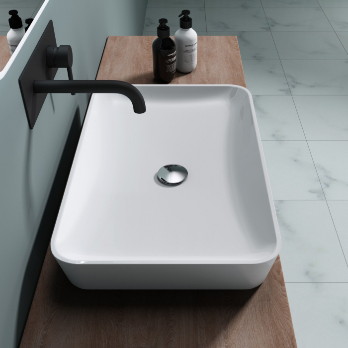 Lavoar Astra 815, alb sau negru, 60 cm, montaj pe blat, compozit [6]