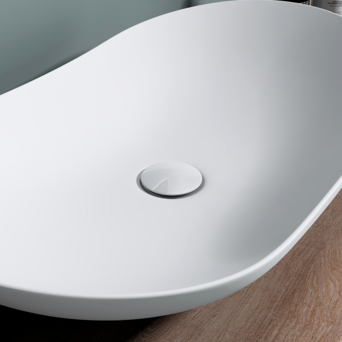 Lavoar Astra 858, alb sau negru, 63 cm, montaj pe blat, ceramica [4]