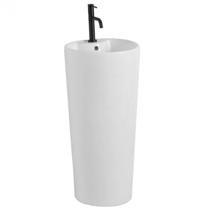 Lavoar de podea Blanka Alb, ceramica, alb lucios [1]