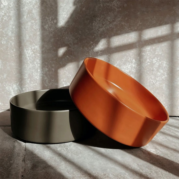 Lavoar pe blat Sami Terra Matt, ceramica, Orange [6]