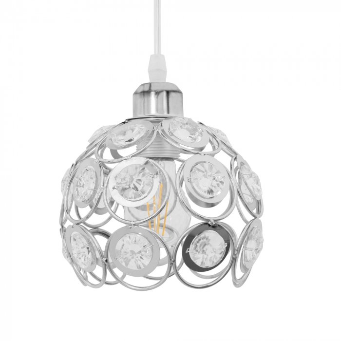 LUSTRA ELEGANTA  DE TAVAN APP207 LOFT Argintiu [3]