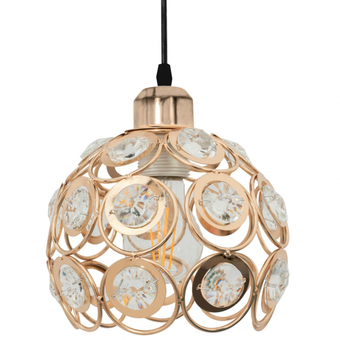 LUSTRA ELEGANTA DE TAVAN APP208 LOFT Auriu [3]