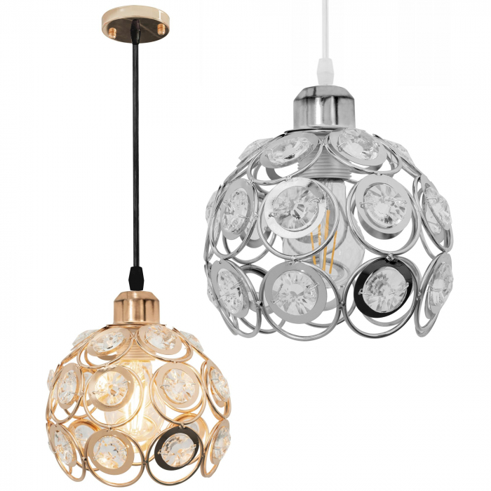 LUSTRA ELEGANTA DE TAVAN APP208 LOFT Auriu [4]
