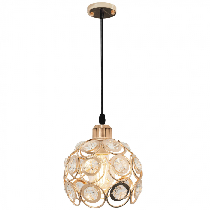 LUSTRA ELEGANTA DE TAVAN APP208 LOFT Auriu [2]