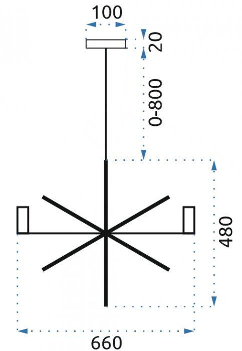 LUSTRA SUSPENDABILA INDUSTRIALA LOFT METAL APP256-6C [8]