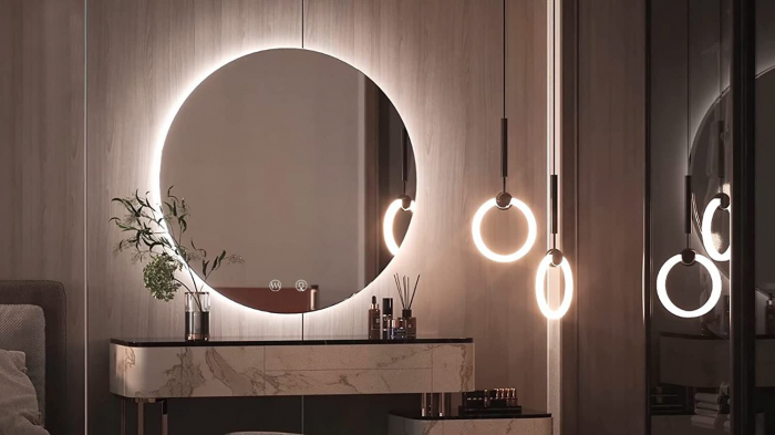 Oglindă LED 80cm HZJ080 [10]
