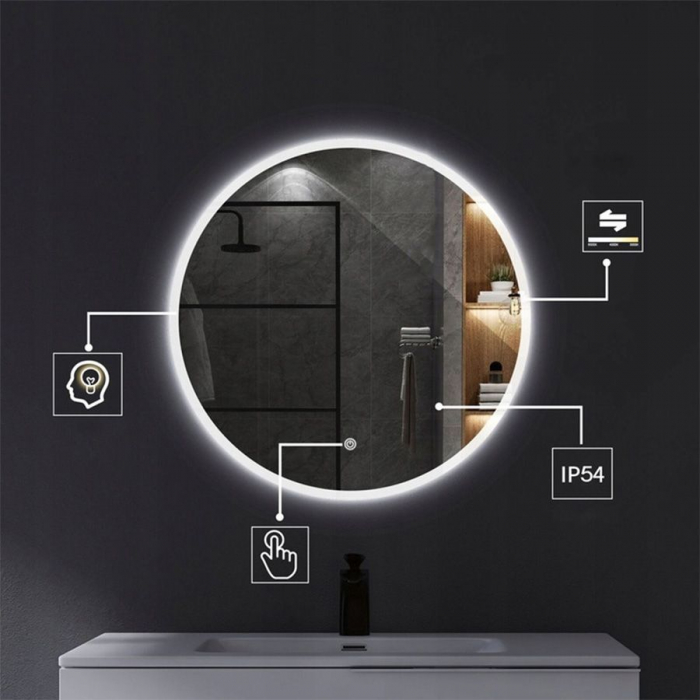 Oglindă LED 90cm FFJ90 [10]