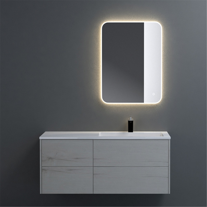 Oglinda LED Spiegel03 cu dezaburire, 40-140 cm, lumina calda si rece, montare orizontala sau verticala, memorie [4]