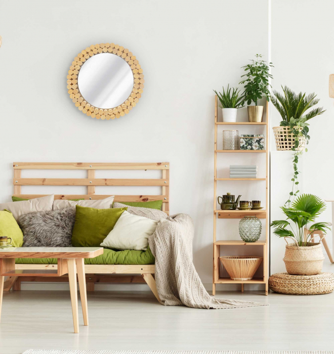 Oglinda perete Boho 36CM KLNA-MR01 [8]