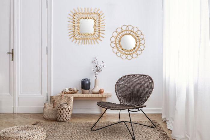 Oglinda perete Boho 45CM QDJ071 [4]