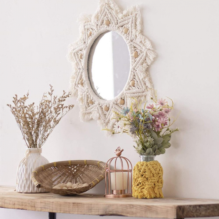 Oglinda perete Boho 50CM 322047 [4]