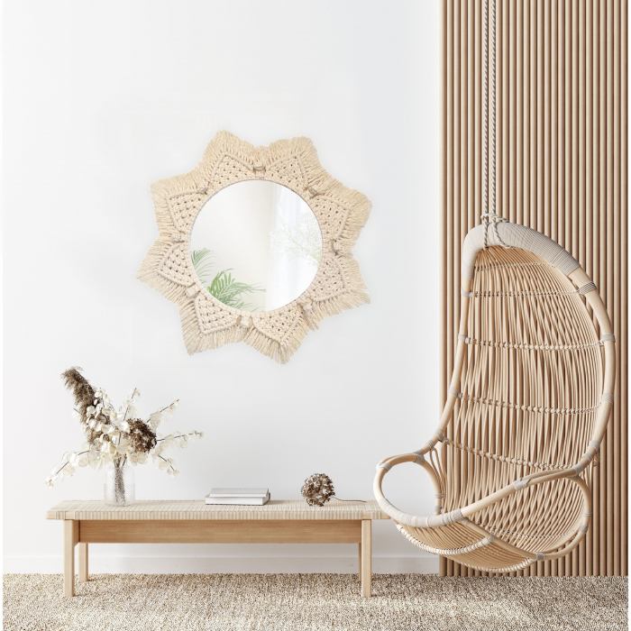 Oglinda perete Boho 53CM 322048 [2]