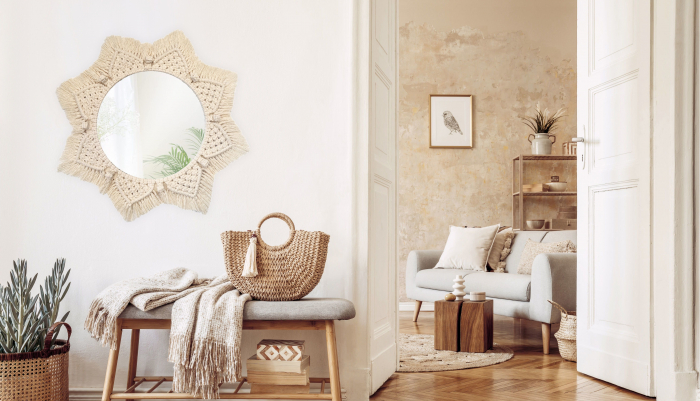 Oglinda perete Boho 53CM 322048 [4]
