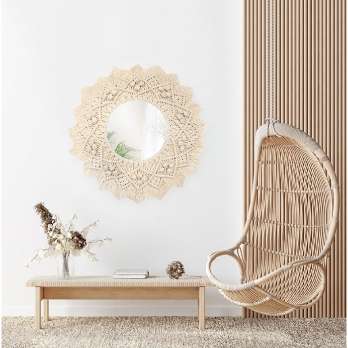 Oglinda perete Boho 55CM 322049 [2]