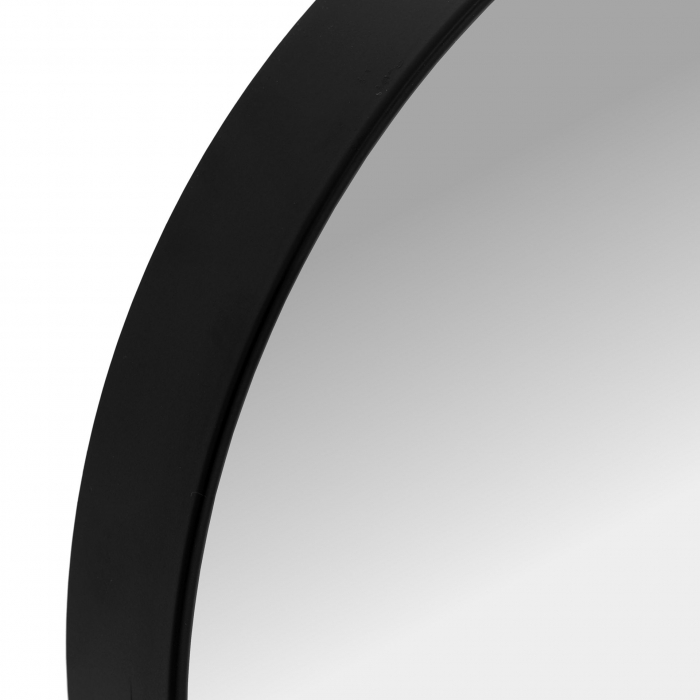 Oglindă rotundă Loft 39 cm Negru JZ-01 [6]