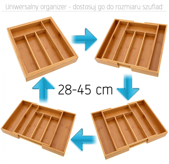 Organizator pentru sertare extensibil [10]