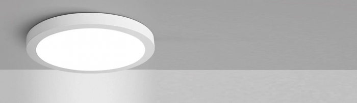 PANOU LED rotund alb 12W [8]