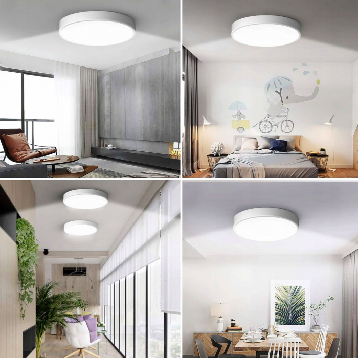 PANOU LED rotund alb 42W [7]