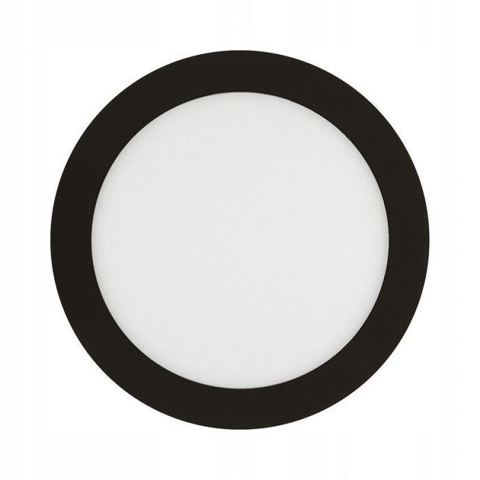 PANOU LED rotund negru 18W [4]