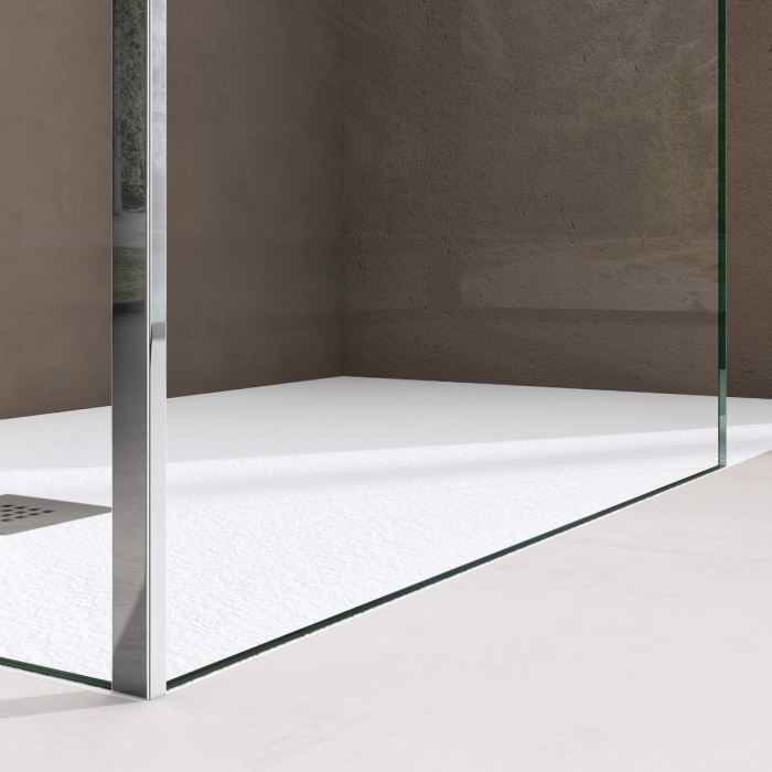 Paravan Astra BL, 70-110 cm, crom, sticla securizata 8 mm transparenta [6]