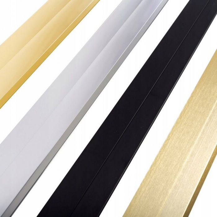 Paravan de cadă Fabian Gold, glisant, 100 cm, auriu [7]