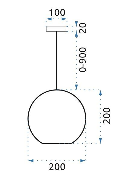 PENDUL DE TAVAN Sfera LE03-1 [11]