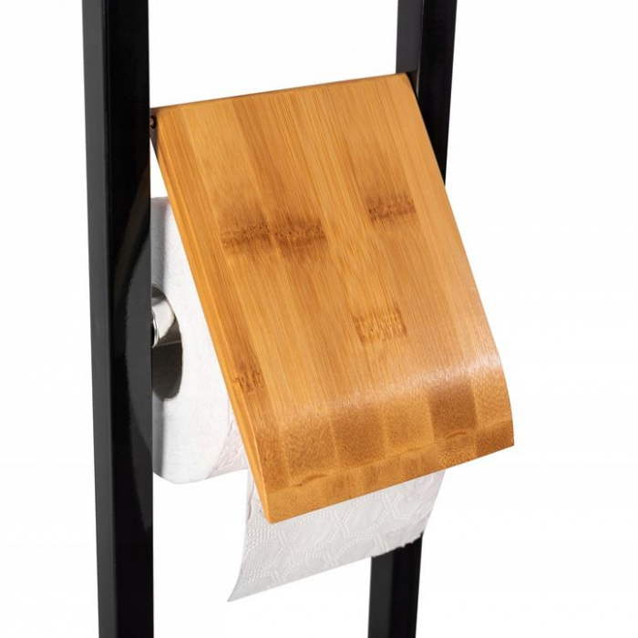 Perii WC negru,  bambus 391913 [2]