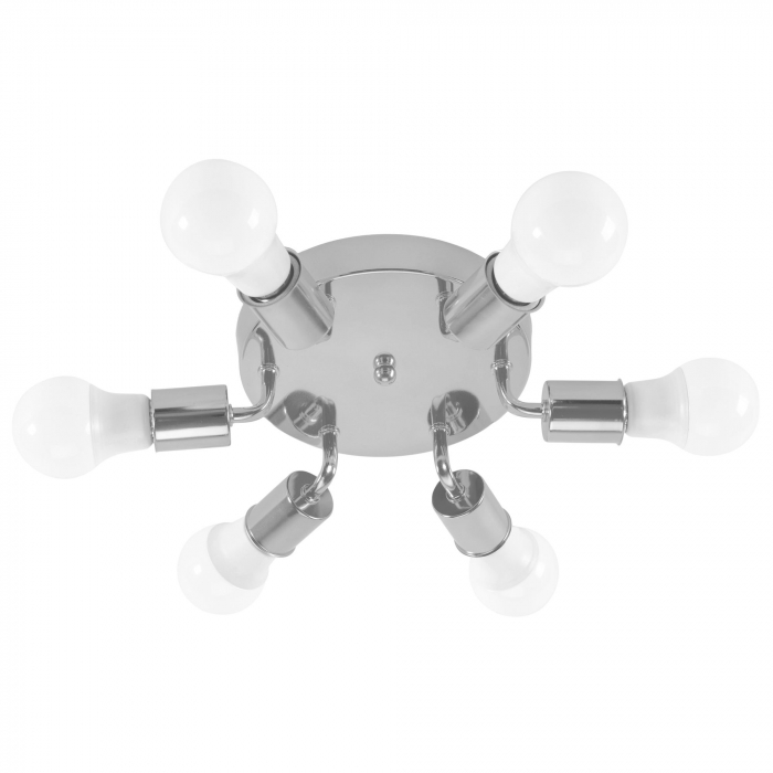 Plafoniera  cu 6 brate Metal Chrome APP711-6C [2]