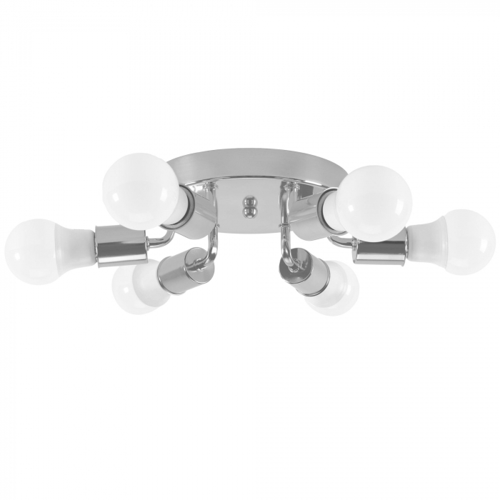 Plafoniera  cu 6 brate Metal Chrome APP711-6C [3]