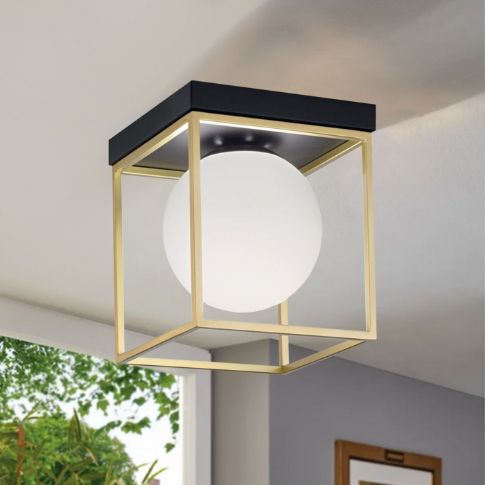 Plafoniera de tavan Gold White APP1166-1C [2]