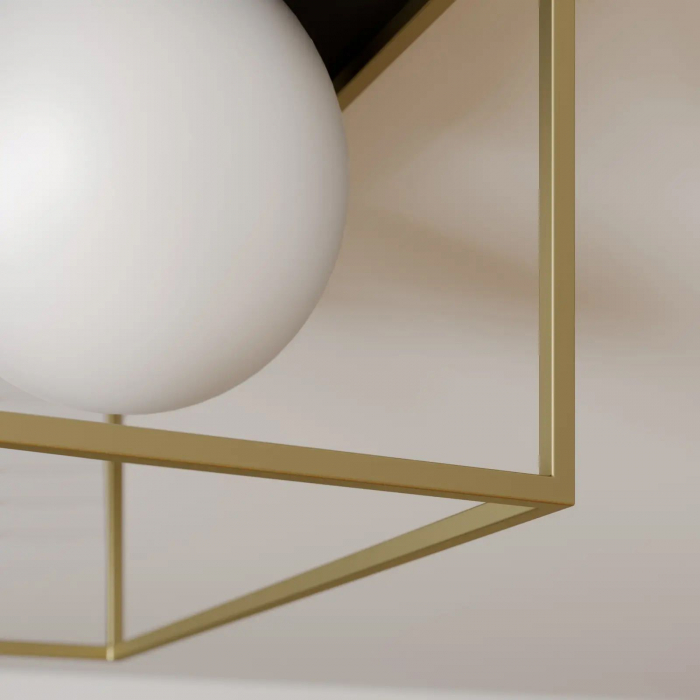 Plafoniera de tavan Gold White APP1166-1C [5]
