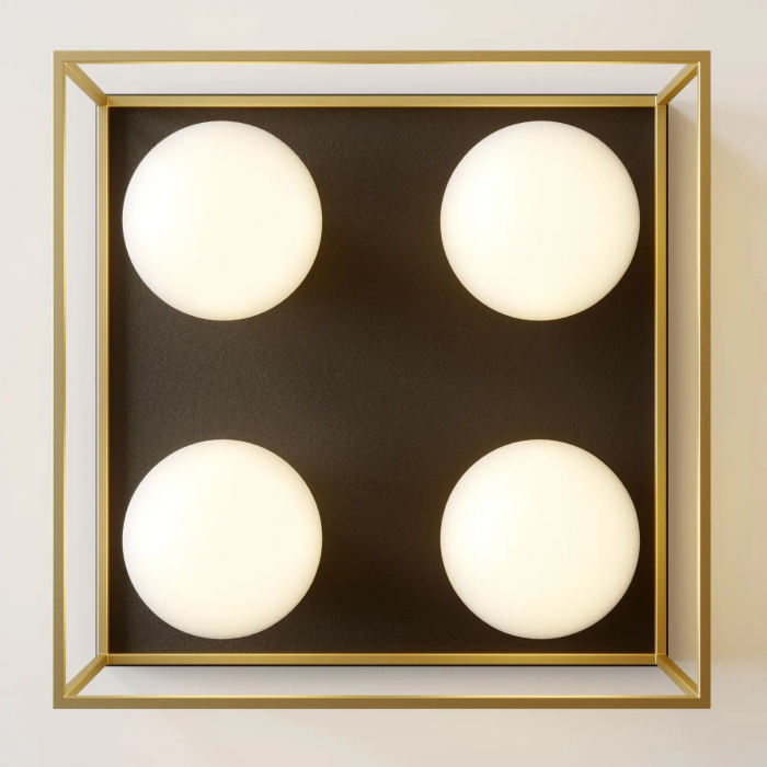 Plafoniera de tavan Gold White APP1168-4C [3]