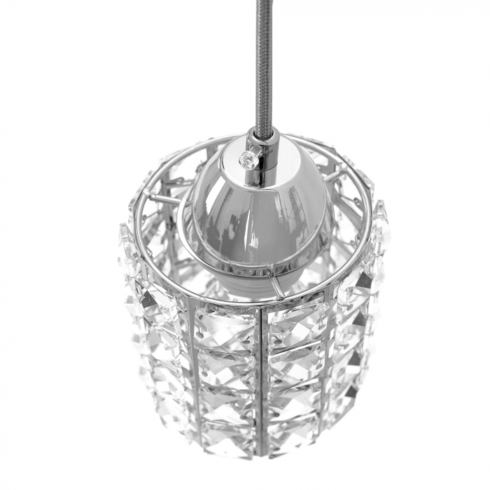 Plafoniera din cristal argintie APP728-3CP [4]