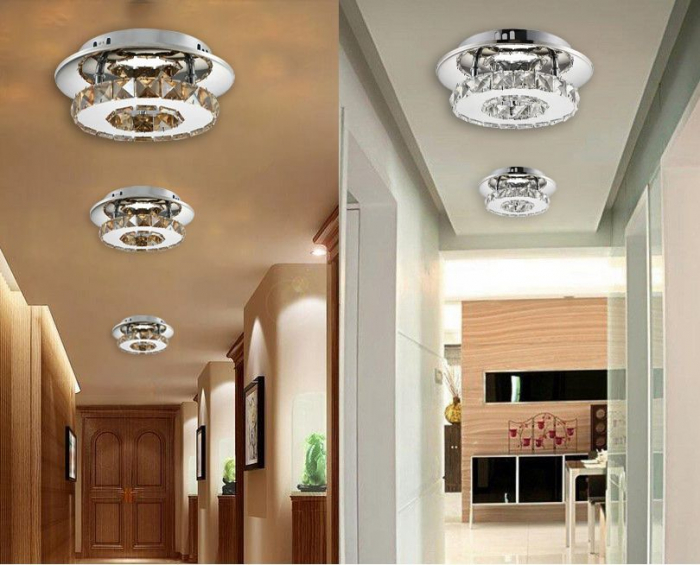 Plafoniera din cristal Plafond Glamour 8W APP407-C APP408-C [4]