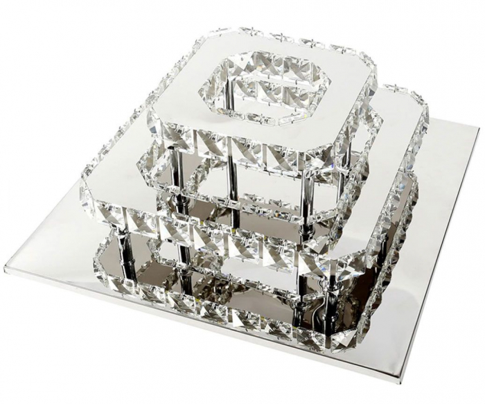 Plafoniera din cristal Plafond LED 24W Square APP409-C APP410-C [5]