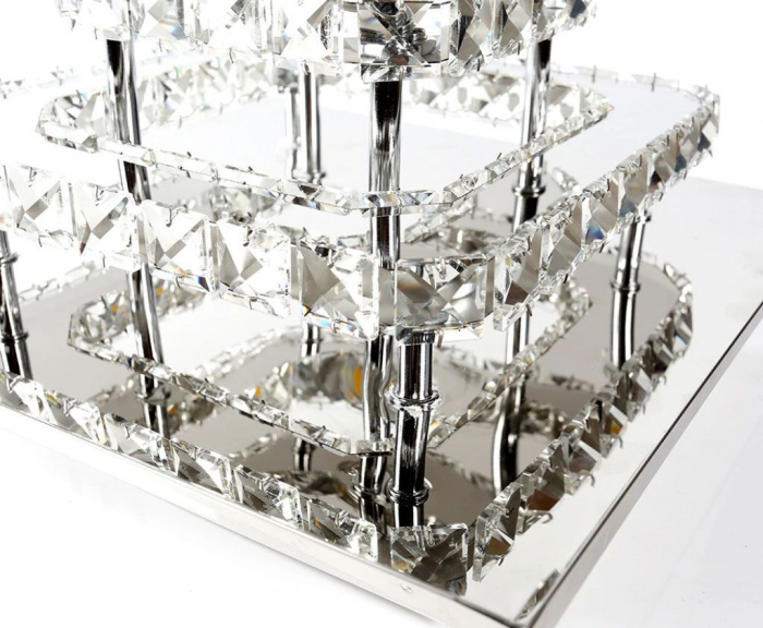 Plafoniera din cristal Plafond LED 24W Square APP409-C APP410-C [15]