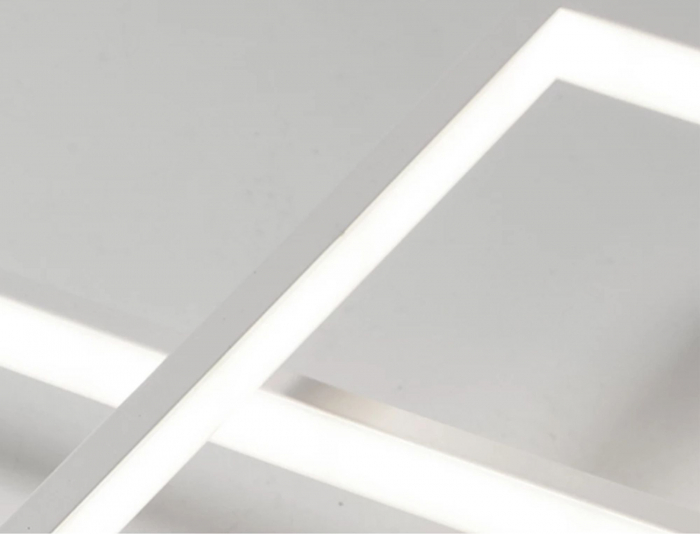Plafoniera moderna LED + TELECOMANDA WHITE APP660 [6]