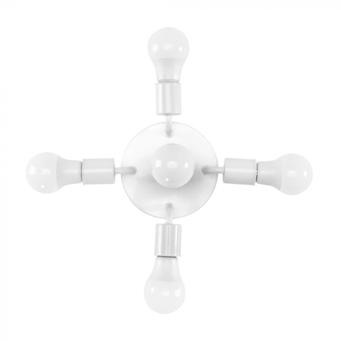 Plafoniera Spot reflectorizant alb APP706-5c [3]