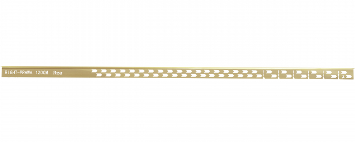 Profil compensare pantă Brush Gold, 100-140 cm, auriu periat [4]