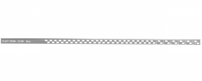 Profil compensare pantă Nickel, 100-140 cm, nichelat [4]