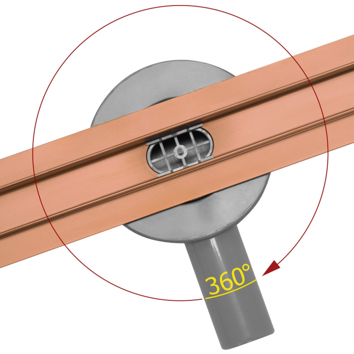 Rigola NEO Slim Pro Copper, 60-80 cm, cupru [2]