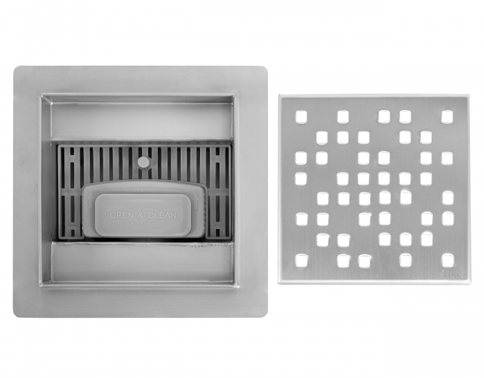 Scurgere Dots 12x12 cm, nichelat [5]