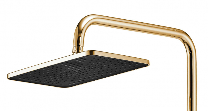 Set de dus cu termostat Rob Gold, anti calcar, auriu, montaj pe perete [6]